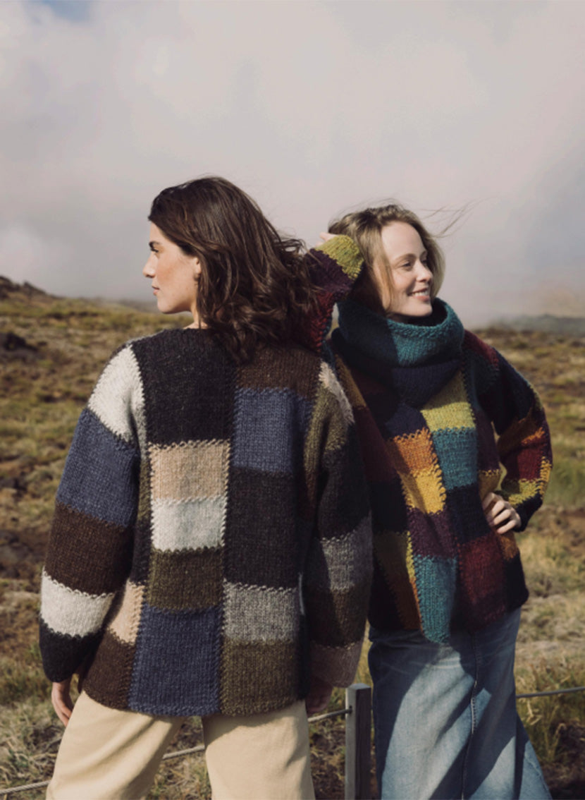 Istex Lopi 43 pattern book sweater pattern