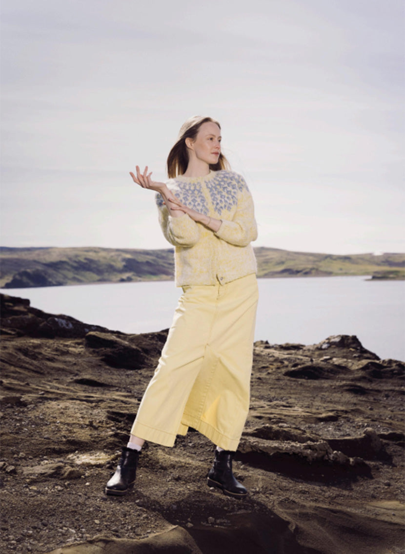 Istex Lopi 43 pattern book cardigan pattern