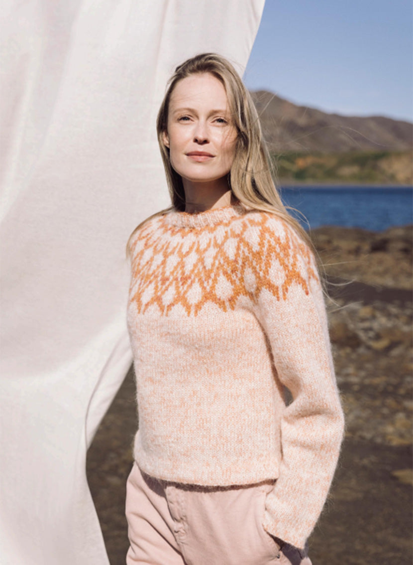 Istex Lopi 43 pattern book sweater pattern