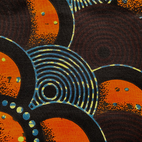 Moja Boutique Small Drawstring Project Bag cotton medallion