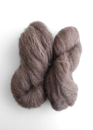 Selkie Mink Hand Maiden kid mohair and mulberry silk