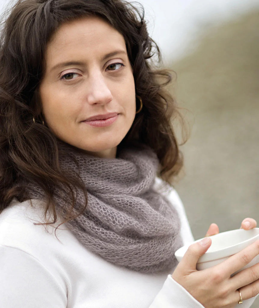 Churchmouse Yarns & Teas Mohair Bias Loop pattern