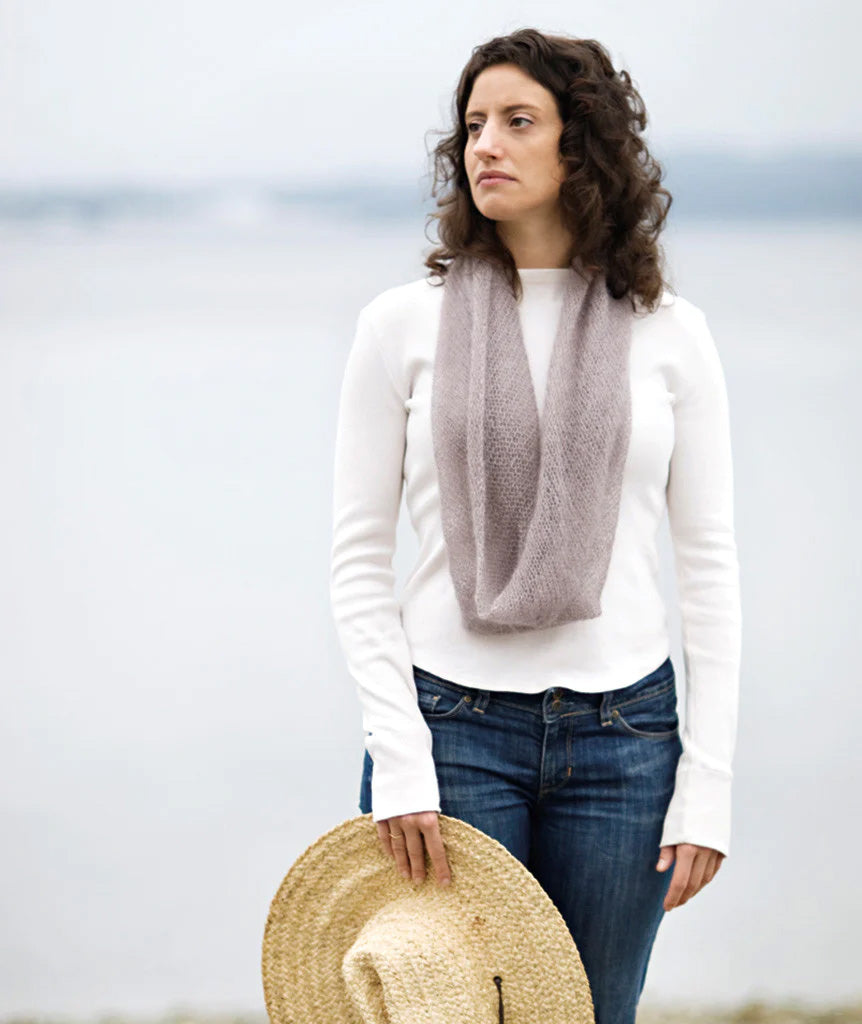 Churchmouse Yarns & Teas Mohair Bias Loop pattern