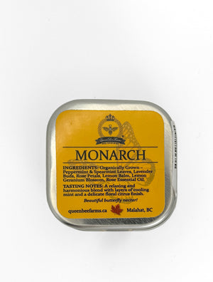 Queen Bee Farms Tea gift tin monarch