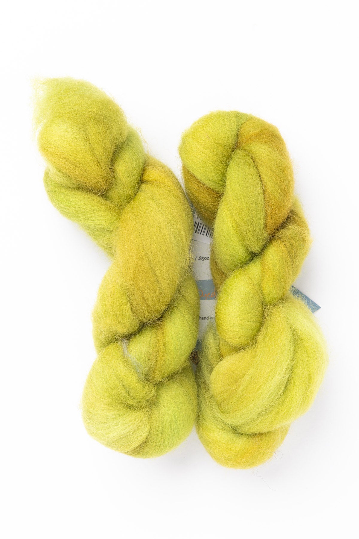 Fleece Artist Corriedale Sliver wool moss