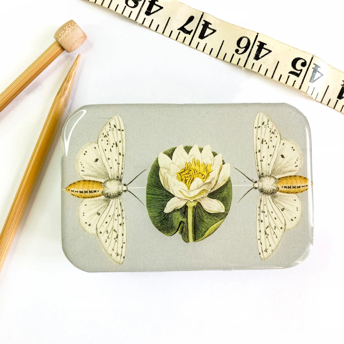Firefly Notes Notions Tin resin moth and lotus
