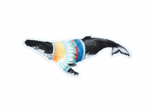 Natasha van Netten Sticker mountain humpback