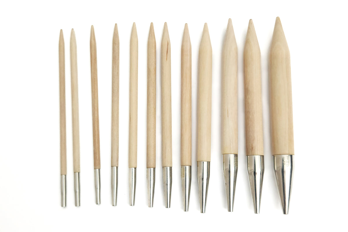 Lykke Naturale Interchangeable Tips 5 inch birch wood
