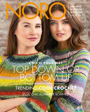 Noro Magazine Knitting and Crochet magazine Issue 24