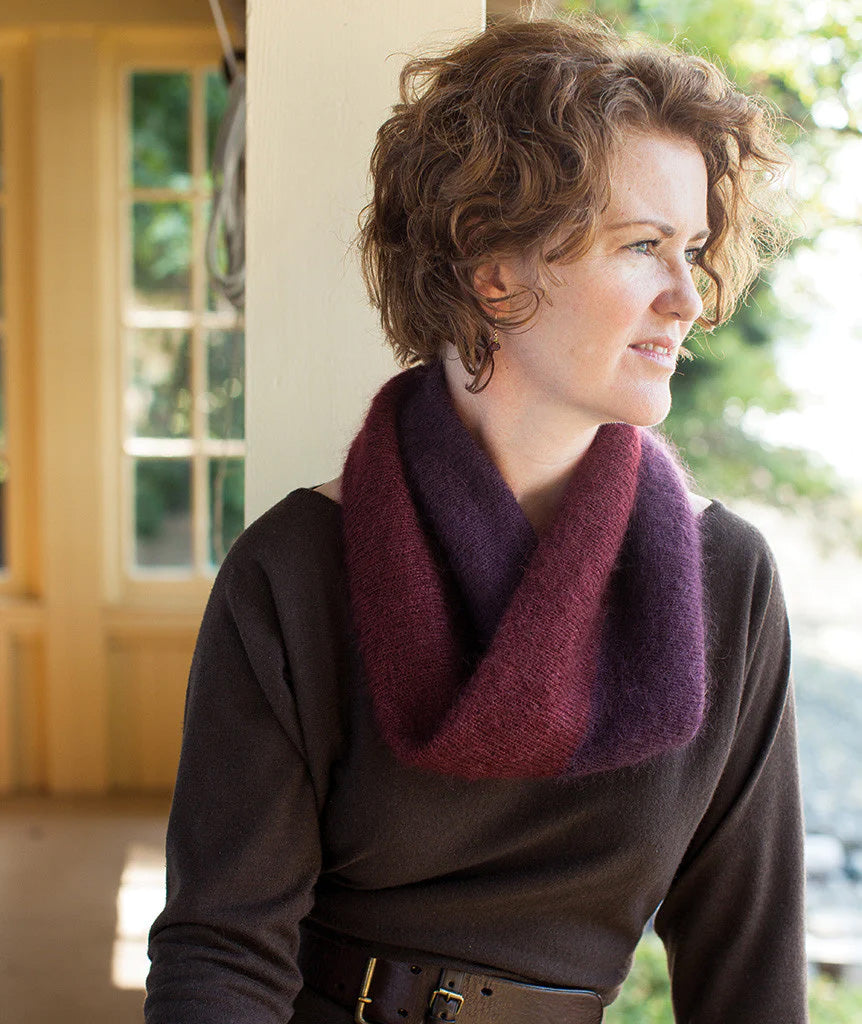 Churchmouse Yarns & Teas Inside Outside Cowl pattern