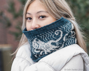 Octopus Cowl pattern by E Elliot Knits