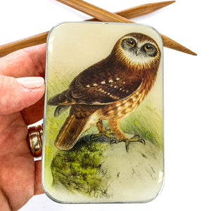 Firefly Notes Notions Tin resin owl