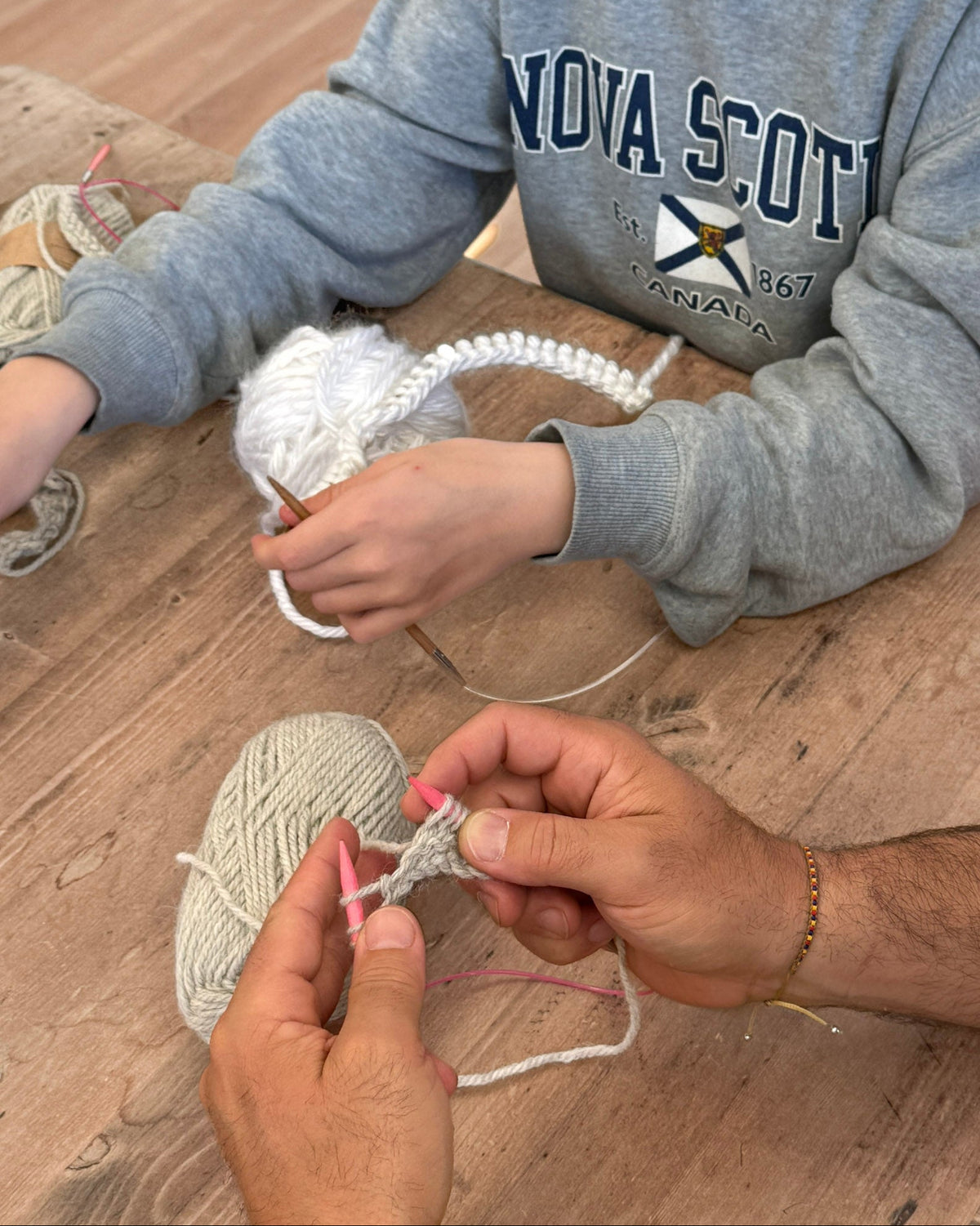 Parents & Kids Intro to Knitting