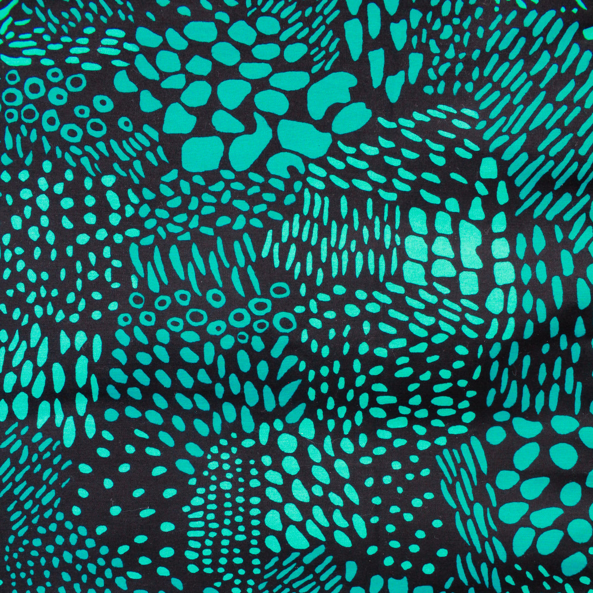 Moja Boutique Zipper Pouch cotton pebble beach
