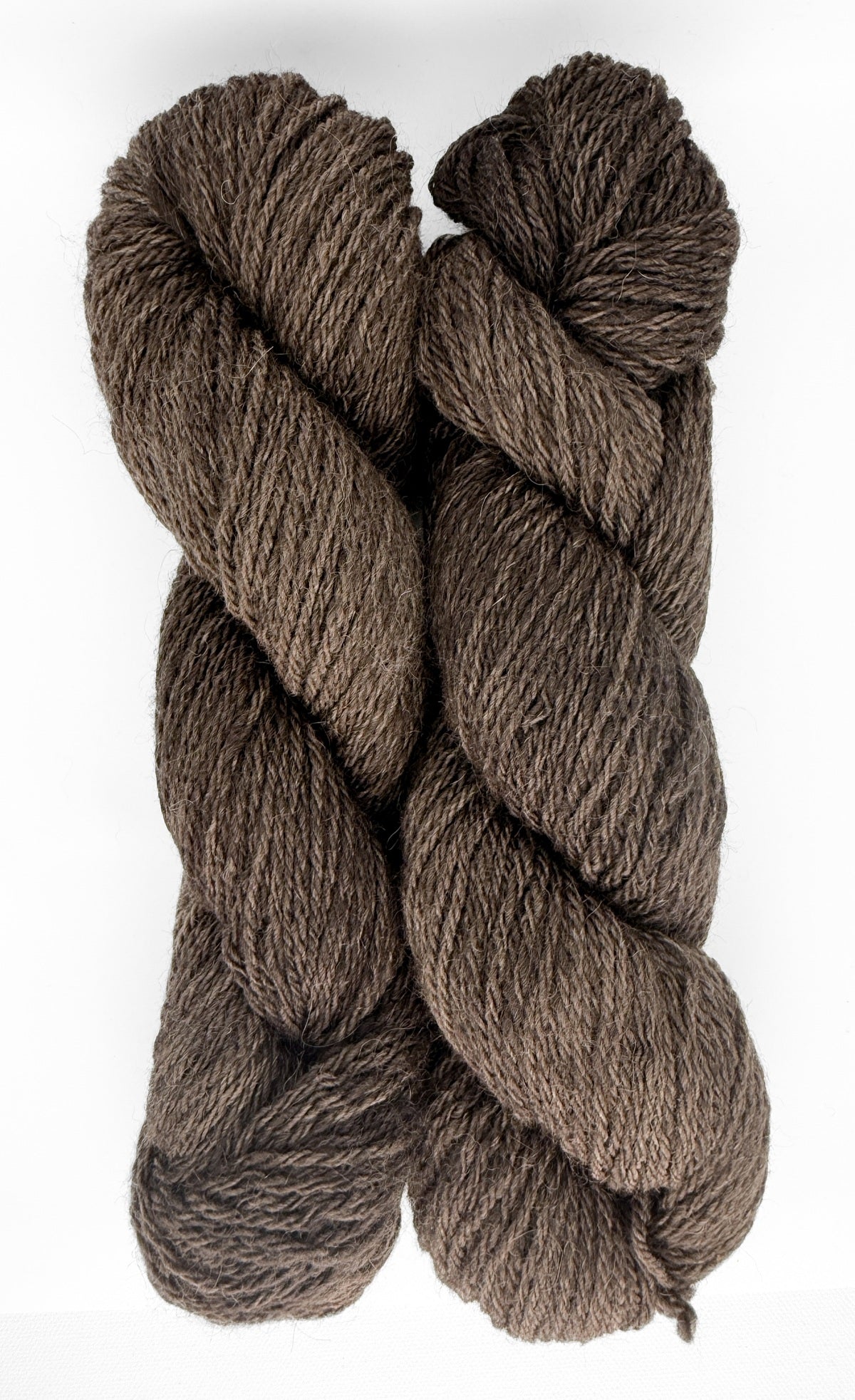 Hazel New Wave Fibre alpaca romeldale wool angora pecan