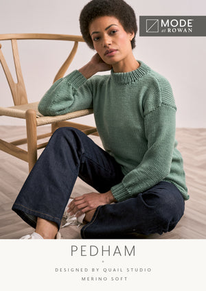 MODE at Rowan Pattern knitting pattern leaflet pedham