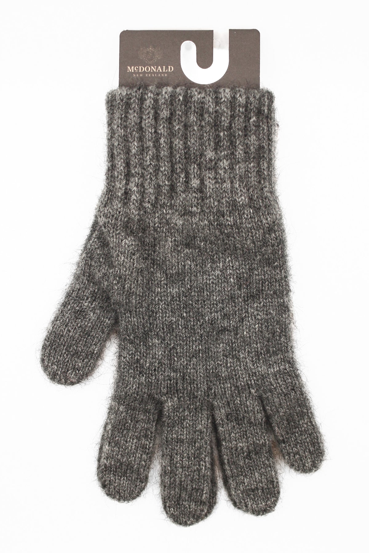 McDonald Textiles Possum Merino Gloves possum merino pewter