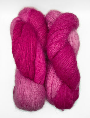 Hand Maiden Superkid Silk superkid mohair silk pink peony