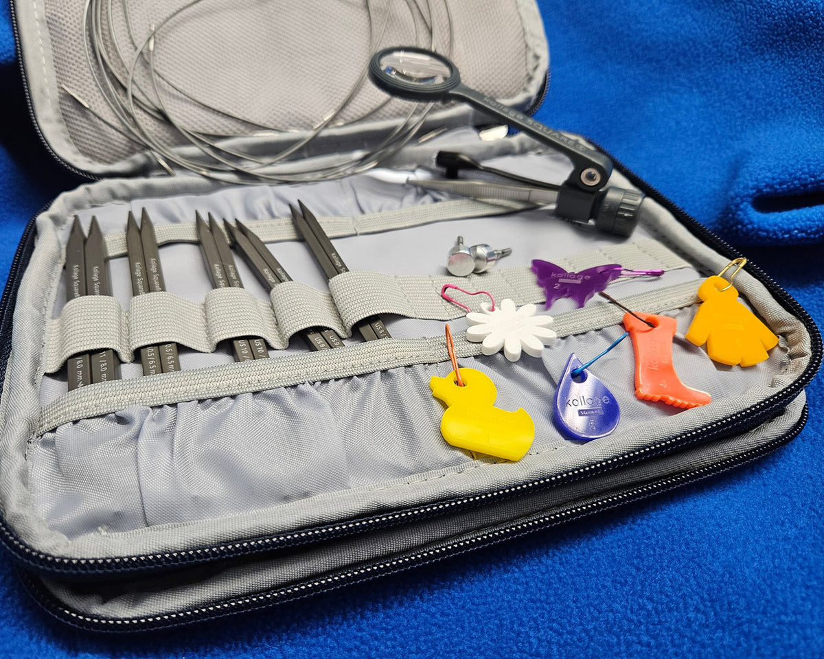 Kollage Square Interchangeable Mini Set 5.5" aluminum polka dot limited edition