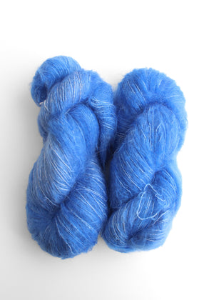 Selkie Prairie Sky Hand Maiden kid mohair and mulberry silk