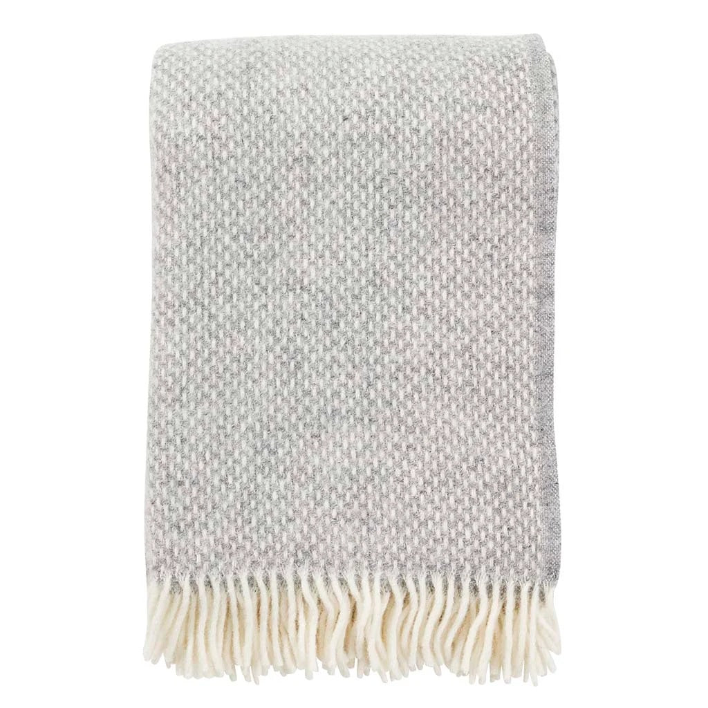 Klippan Lambswool Throw lambswool preppy grey melange
