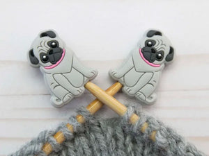 Fox & Pine Stitch Stoppers silicone pug