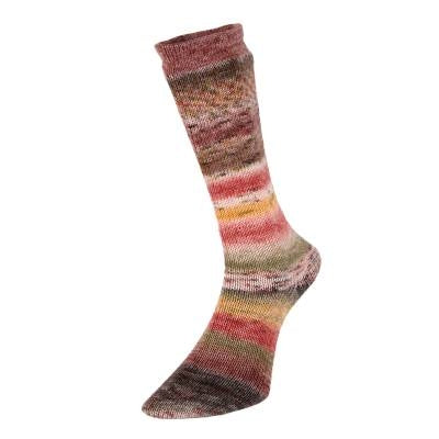 Estelle Evolution Celebration Sock wool nylon q60205 sunrise