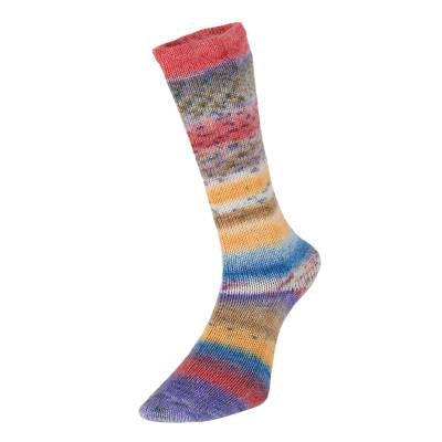 Estelle Evolution Celebration Sock wool nylon q60206 crayon