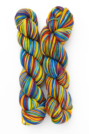 Biscotte Yarns Bis-sock wool nylon rainbow