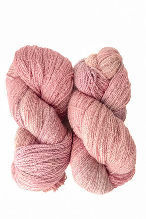 Fleece Artist BFL 2/8 blue faced leicester wool rose gold lot 2