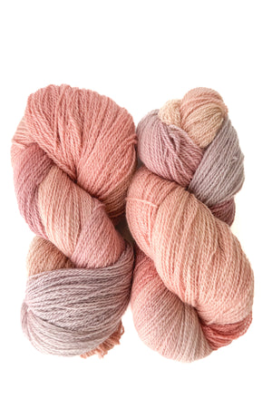 Fleece Artist BFL 2/8 blue faced leicester wool rose gold lot 2