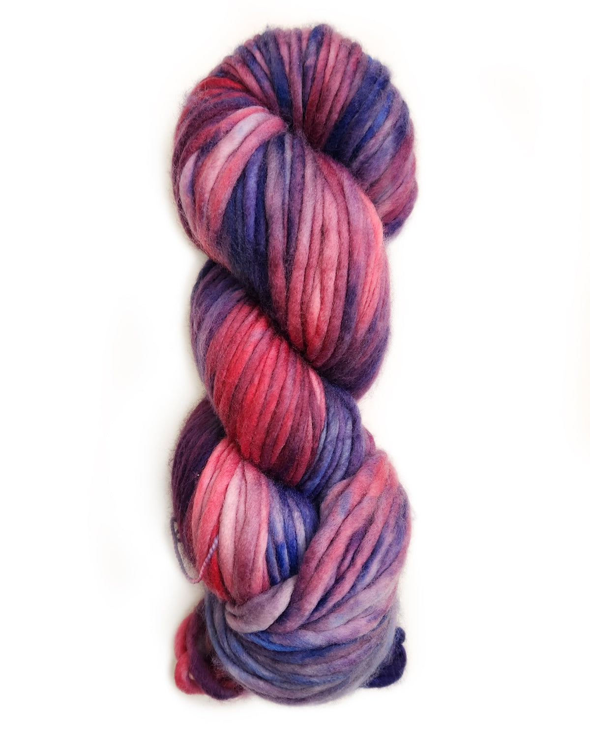 Hand dyed yarn | super bulky yarn | hand dyed merino wool yarn | indie dyed  wool | Blossom