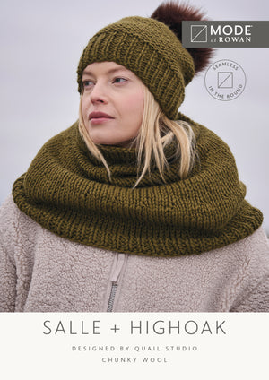 MODE at Rowan Pattern knitting pattern leaflet salle and highoak