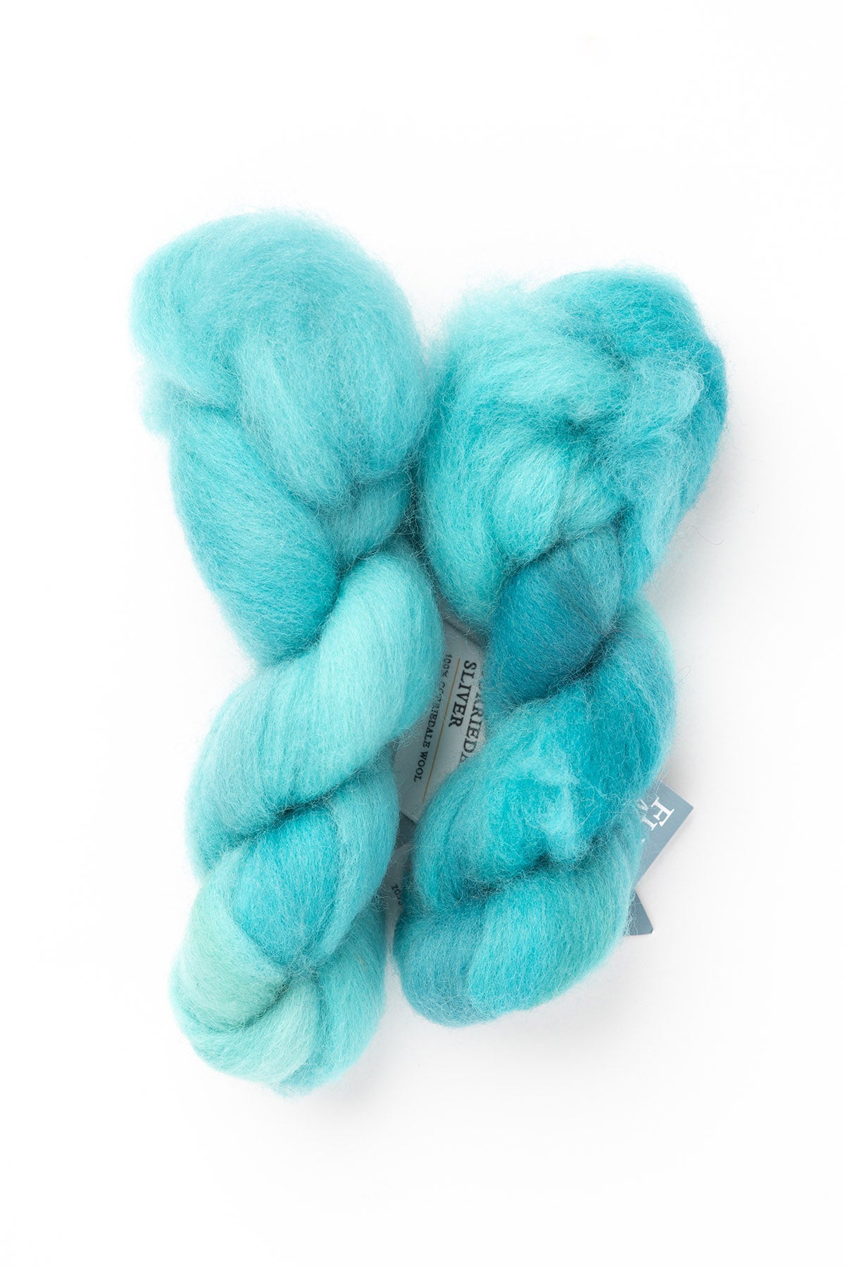 Fleece Artist Corriedale Sliver wool scuba