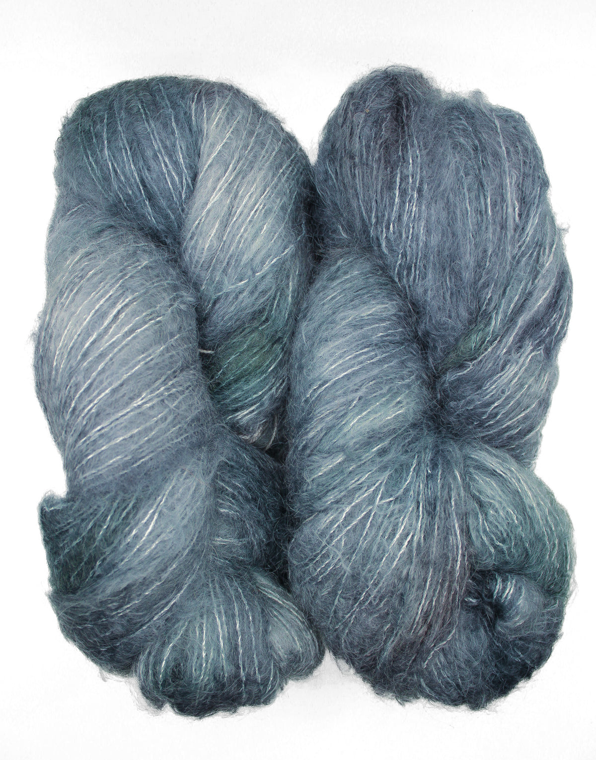 Selkie Hand Maiden kid mohair mulberry silk stardust