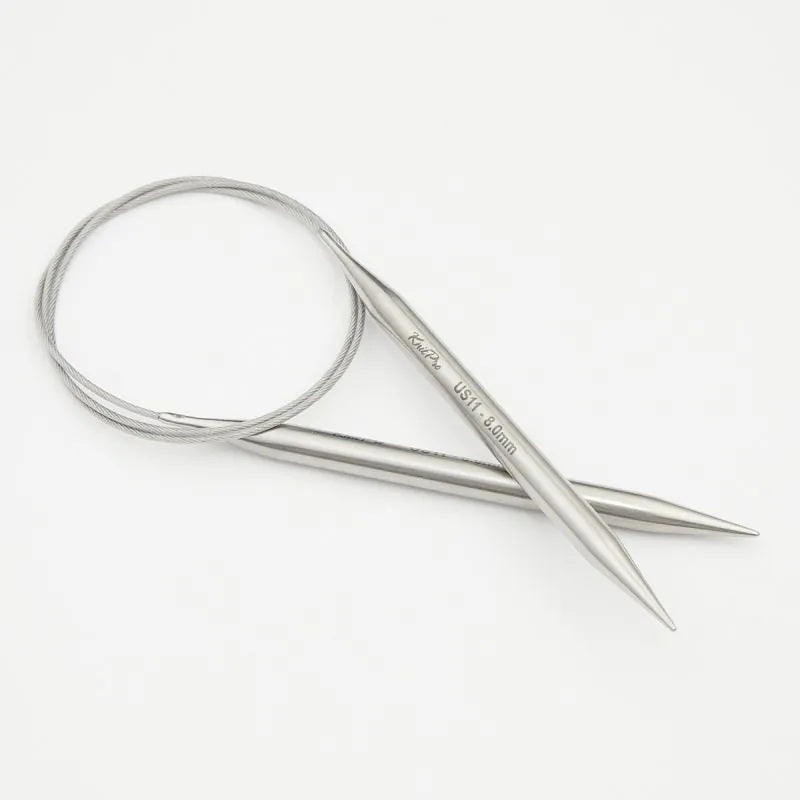 KnitPro Stelo Lace Fixed Circular Needles 100cm 40in