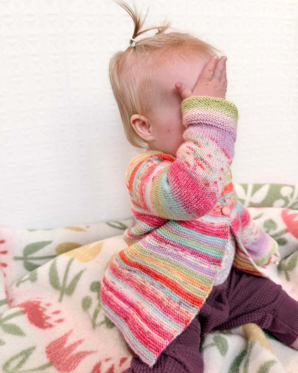 Sunshine & Rainbows Baby Set in Estelle Evolution Celebration Sock.