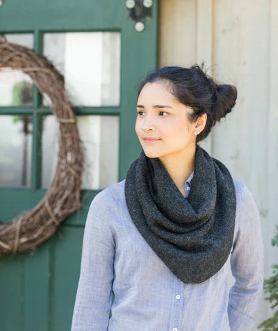 Churchmouse Yarns & Teas Tapered Cowl pattern