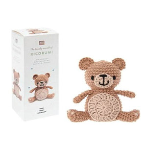 Rico Designs Ricorumi Mini Crochet Kit cotton teddy