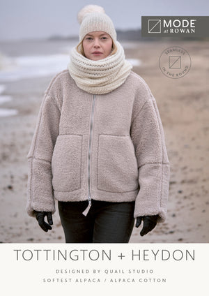 MODE at Rowan Pattern knitting pattern leaflet tottington and heydon