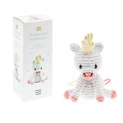 Rico Designs Ricorumi Mini Crochet Kit cotton unicorn