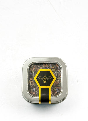 Queen Bee Farms Tea gift tin victoria fog