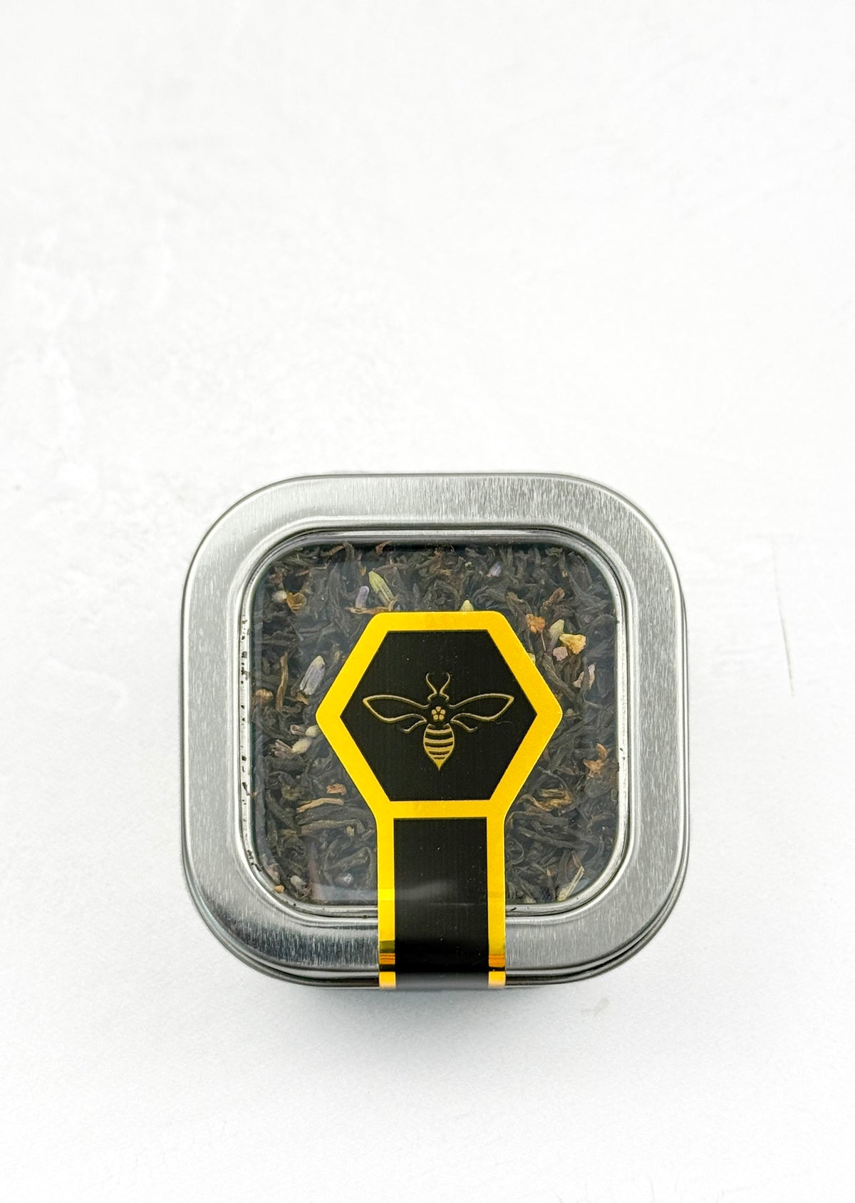 Queen Bee Farms Tea gift tin west coast lady grey