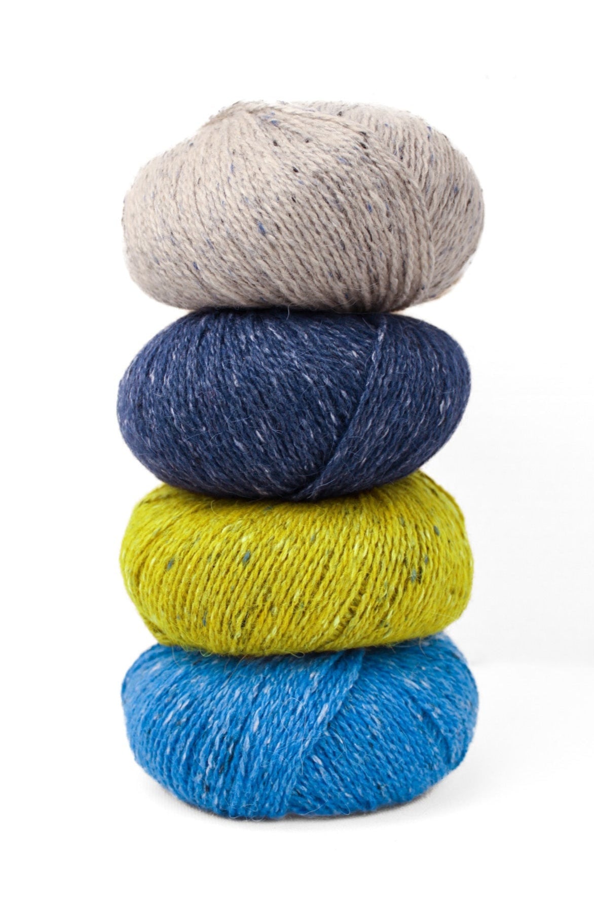 Churchmouse Colorwork Cap Kit Rowan Felted Tweed wool alpaca viscose whale watching