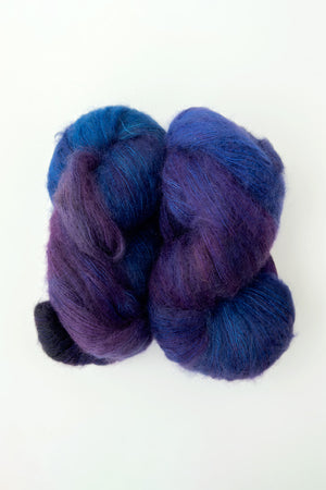 Hand Maiden Superkid Silk superkid mohair silk wild blueberry