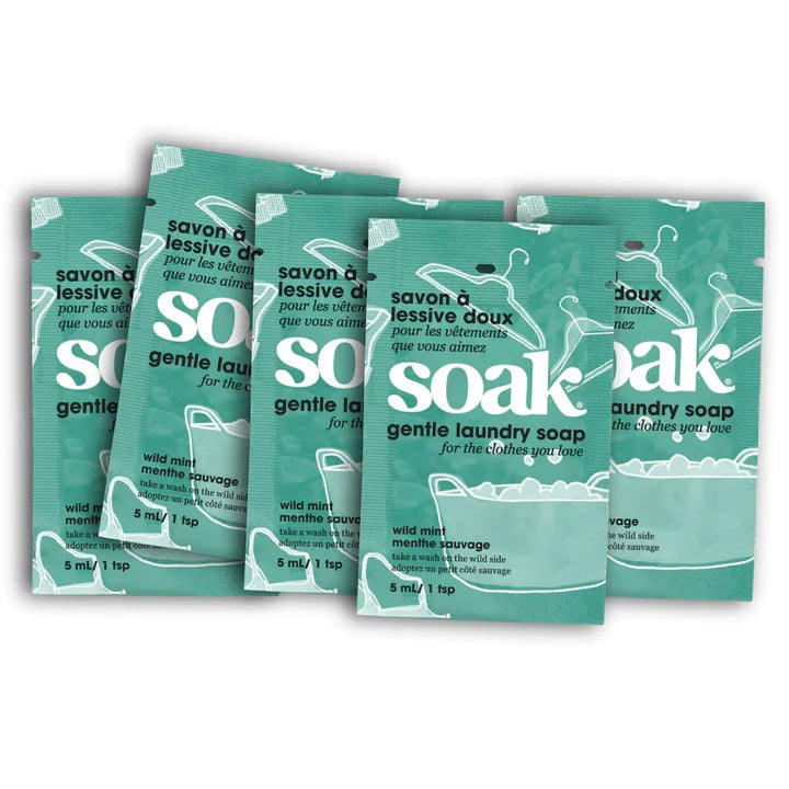 Soak Miniwash wool wash 5ml wild mint