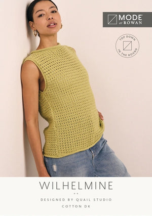 MODE at Rowan Pattern knitting pattern leaflet wilhemine