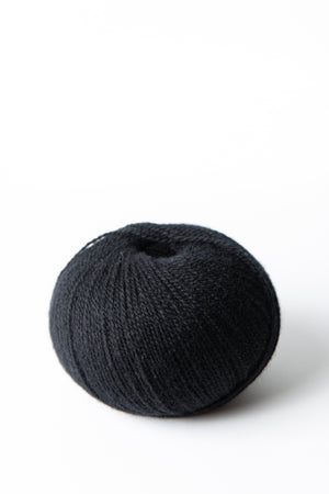 Lamana Milano merino wool cashmere 01 black