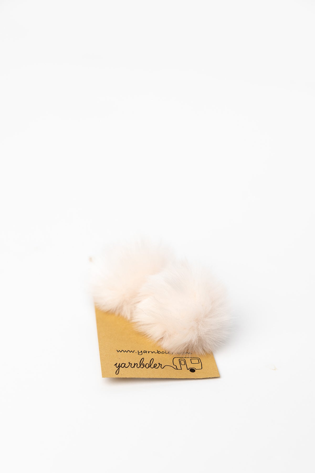 Yarnboler Faux Fur Mini Pompom 02 soft pink
