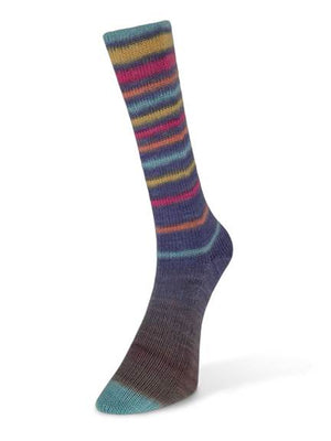 Laines du Nord Infinity Sock wool nylon 10 purple